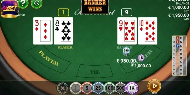 Ưu điểm của kỹ thuật chơi bài baccarat